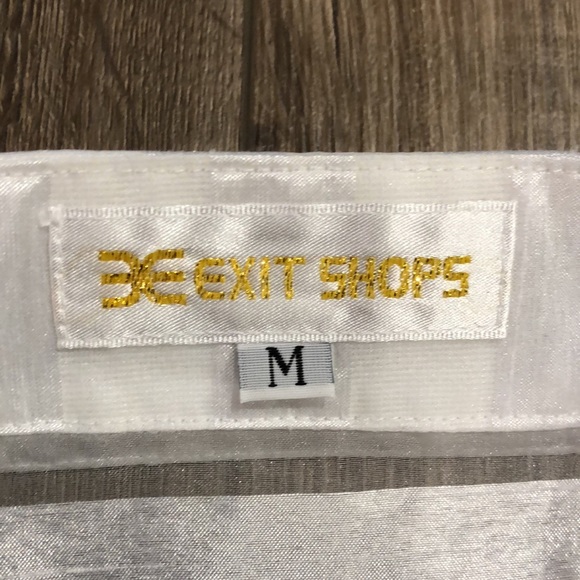 EXIT SHOPS Sheer Blouse/Bodysuit Combo - Picture 3 of 8